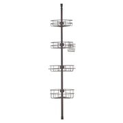 56" to 114" High Shower Corner Caddy Tension Pole Rust-Proof Tension Pole V952-SCTPBXGSXKKS98LR7V0