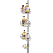 39" to 125" High Shower Corner Caddy Tension Pole Rust-Proof Tension Pole V952-SCTPYSBXGKKSAY5U6V0