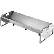 Livestock Feeding Trough, 22 Gallon Capacity, 45" Hay Feeder, Heavy Duty Steel Livestock Trough, Galvanized V952-SCWSQCSWSQ45LEOTGV0