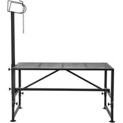 Goat & Sheep Stand, 47x23 inch Livestock Stand, Metal Livestock Milking and Shearing Stand 21" to 33" V952-SCXJJHSYTM47HMU08V0