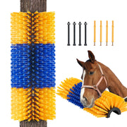 Livestock Scratching Brush, Horse Brush with 2 Screws, 20 x 7.5 in Cow Scratcher, for Back Itch Relief & Keep V952-SCZNS1JDH000M4AG5V0