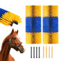 Livestock Scratching Brush 2Pcs Itch Relief Horse Scratcher Brush 17.1 in V952-SCZNSZH2J000Q87UAV0
