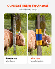 Livestock Scratching Brush 2Pcs Itch Relief Horse Scratcher Brush 17.1 in V952-SCZNSZH2J000Q87UAV0