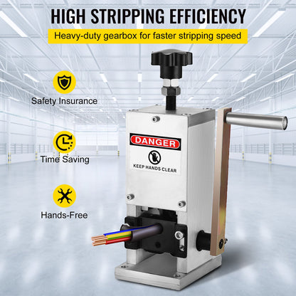 Wire Stripping Tool 0.06-0.98 Inch Cable Wire Stripping 1 Cutting Blade Wire for cutting and Stripping Scrap V952-SD-25BXQ000000001V0