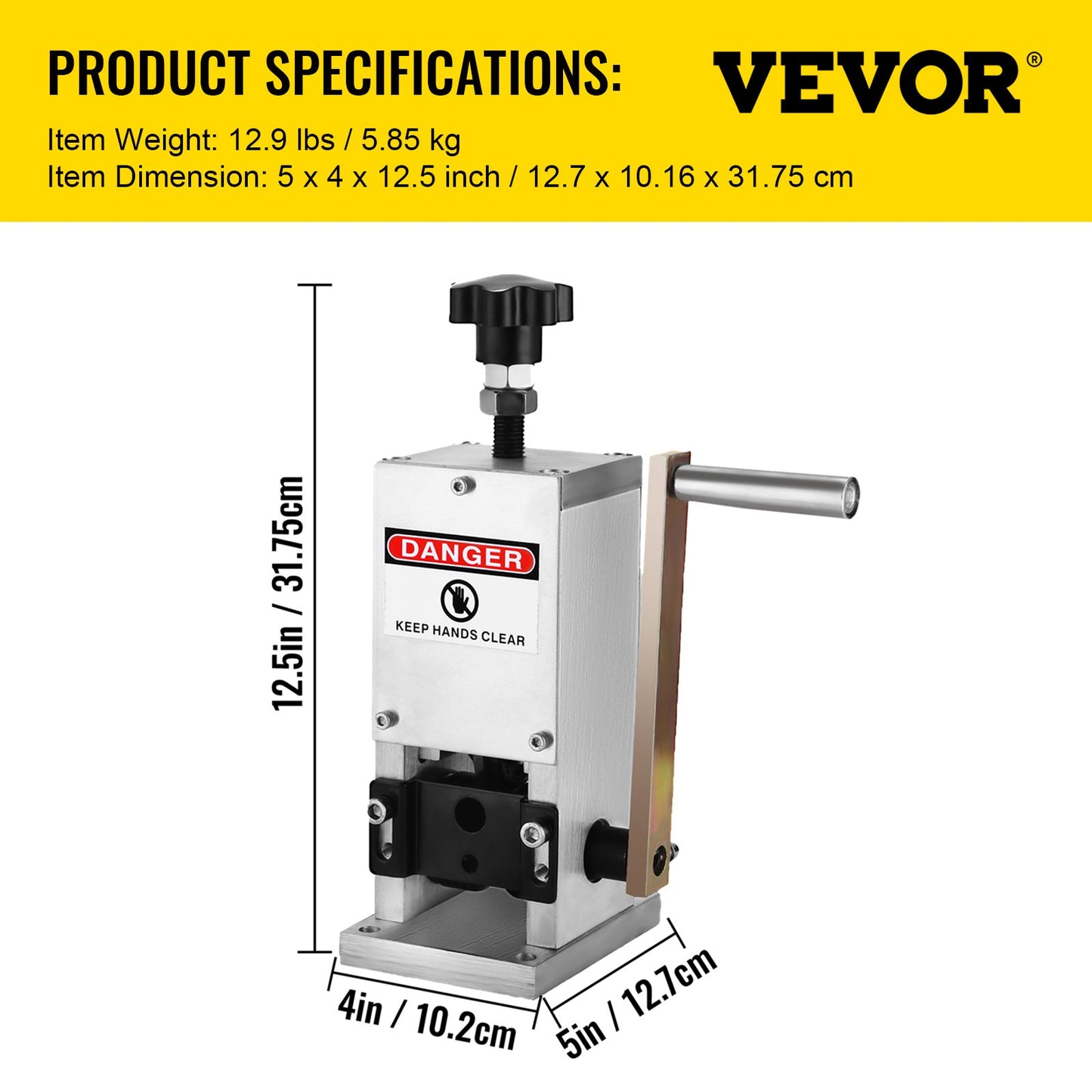 Wire Stripping Tool 0.06-0.98 Inch Cable Wire Stripping 1 Cutting Blade Wire for cutting and Stripping Scrap V952-SD-25BXQ000000001V0