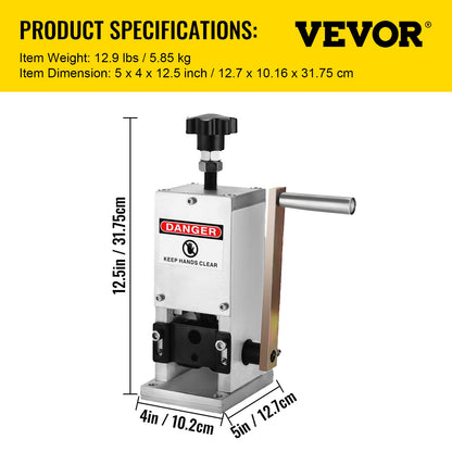 Wire Stripping Tool 0.06-0.98 Inch Cable Wire Stripping 1 Cutting Blade Wire for cutting and Stripping Scrap V952-SD-25BXQ000000001V0