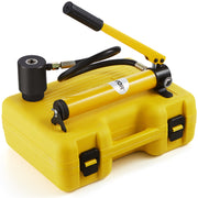 10 Ton Hydraulic Knockout Punch Kit, 1/2" to 2" Conduit Hole Cutter Set, KO Tool Kits with Puncher 6 Piece, V952-SD10T240CR2MMKGY6V0