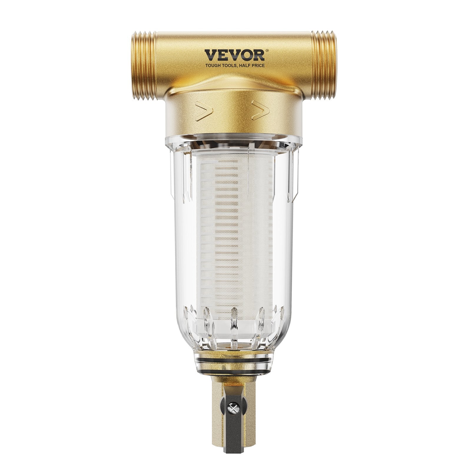 Spin Down Filter, 40 Micron + 30 Micron Fine Filtration, Whole House Sediment Filter for Well Water, 3/4" G-F V952-SDCXQZSGLQZCDBHPNV0