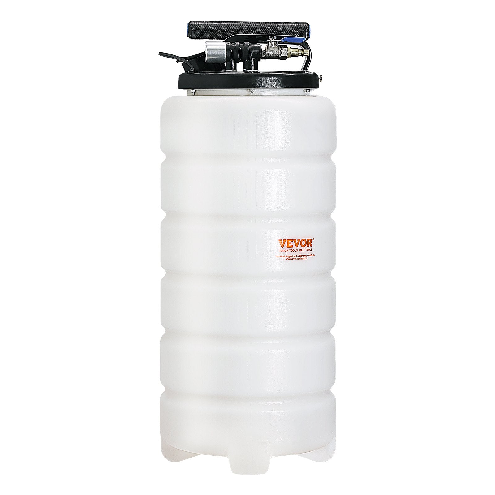Fluid Extractor, 15 Liters Capacity, Pneumatic/Manual Oil Changer Vacuum Fluid Extractor with Dipstick and V952-SDCYQ15LQD20CAED3V0