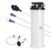 Fluid Extractor, 6.5 Liters Capacity, Pneumatic/Manual Oil Changer Vacuum Fluid Extractor with Dipstick and V952-SDCYQ7LQD20083X6NV0