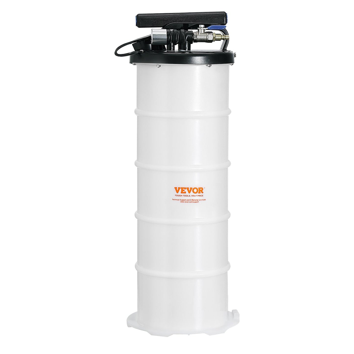 Fluid Extractor, 6.5 Liters Capacity, Pneumatic/Manual Oil Changer Vacuum Fluid Extractor with Dipstick and V952-SDCYQ7LQD20083X6NV0