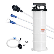 Fluid Extractor, 6.5 Liters Capacity, Manual Hand-Operated Oil Changer Vacuum Fluid Extractor with Dipstick V952-SDCYQ7LSD6128GIHSV0
