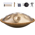 Handpan Drum 22 in 10 Notes D Minor Hand Drum Instrument with Mallet V952-SDG22INCH10YOXTG2V0