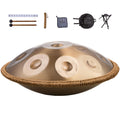 Handpan Drum 22 in 12 Notes D Minor Hand Drum Instrument with Mallet V952-SDG22INCH12Y64Q1KV0