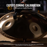 Handpan Drum 22 in 12 Notes D Minor Hand Drum Instrument with Mallet V952-SDG22INCH12Y64Q1KV0