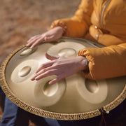 Handpan Drum 22 in 9 Notes D Minor Steel Hand Drum with Mallets for Adult V952-SDG22INCH9YDCVIEZV0