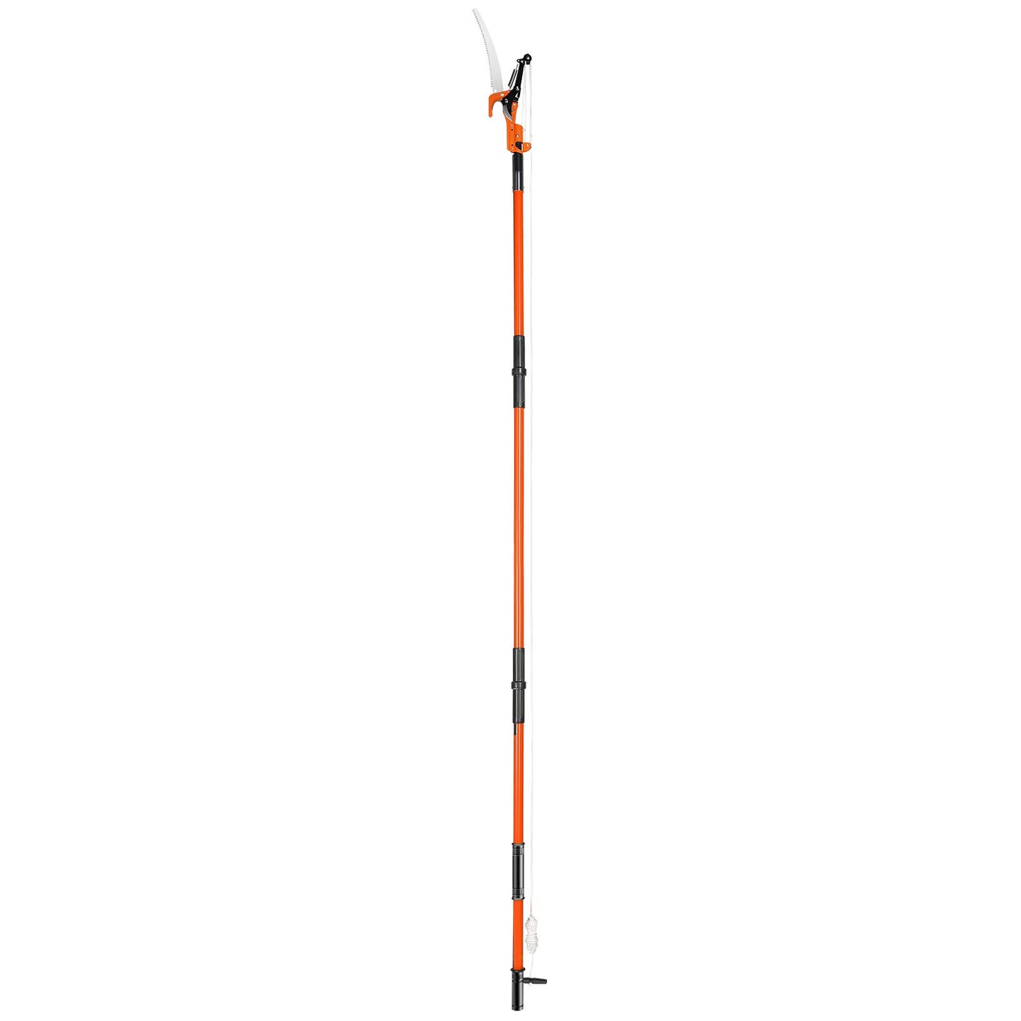 Manual Pole Saw, 2.24 m-8.24 m Extendable Tree Pruner, Sharp Steel Blade and Scissors High Branches Trimming, V952-SDGZJBXZZK8M8K9PGV0