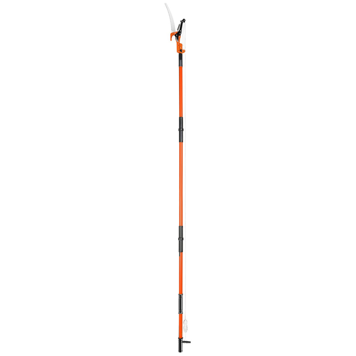 Manual Pole Saw, 2.24 m-8.24 m Extendable Tree Pruner, Sharp Steel Blade and Scissors High Branches Trimming, V952-SDGZJBXZZK8M8K9PGV0