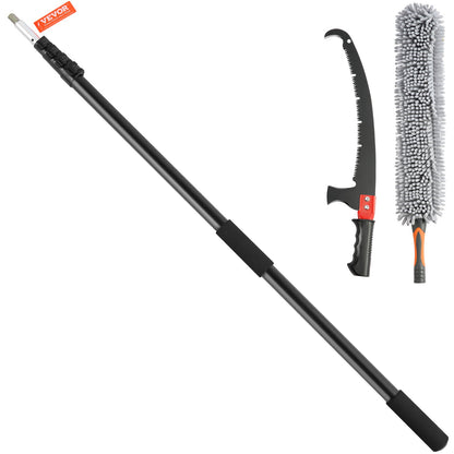 Manual Pole Saw Extendable Tree Pruner 1.5 m-6.1 m Aluminum Alloy Pole V952-SDGZJLHJSS6M55FPJV0