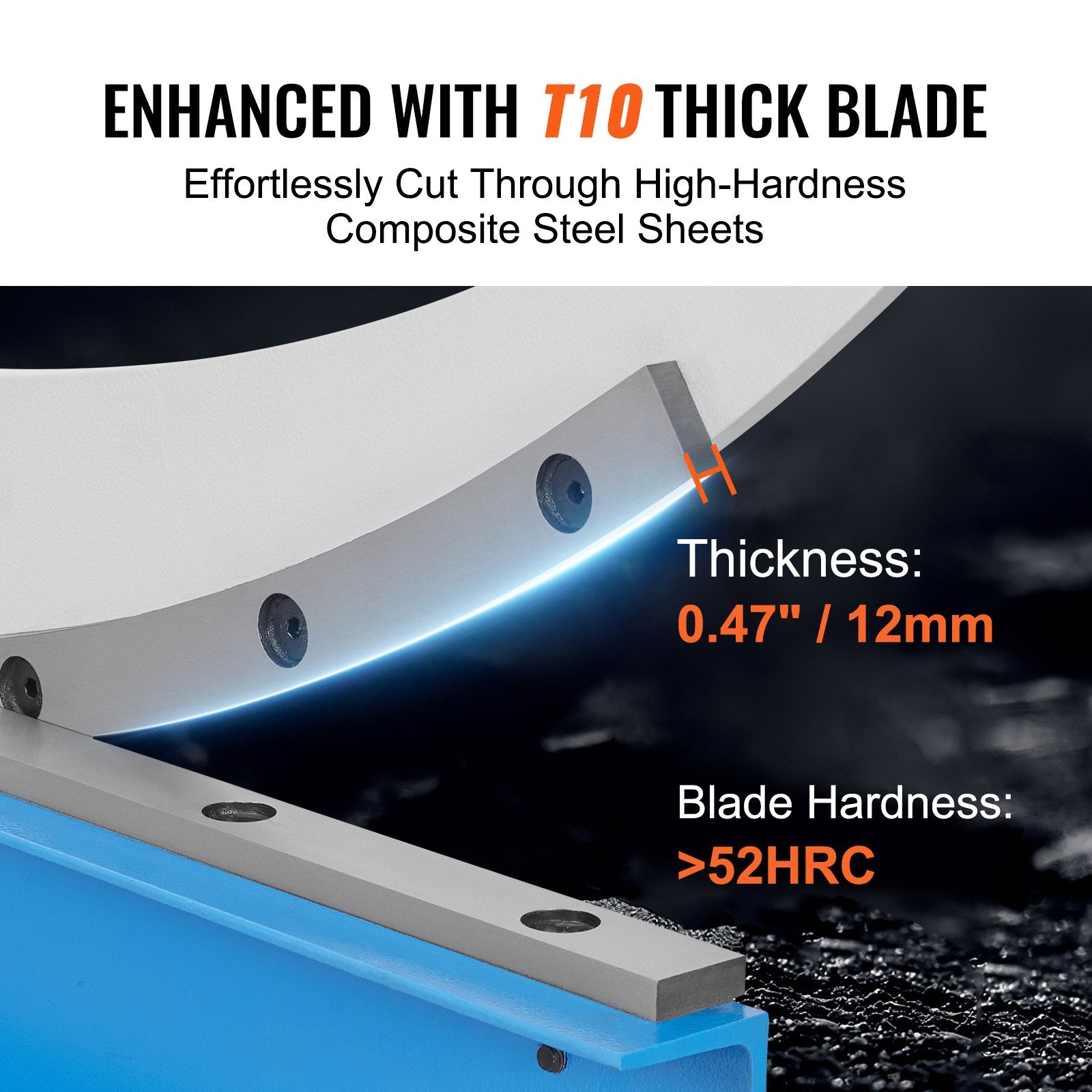 800mm Manual Hand Plate Shear for Metal Sheet Processing, Benchtop Cutter with Q235 Material, for Crafts V952-SDJBQ31YC15MHUSH7V0