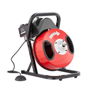 Drain Cleaner Machine 50FT x 1/2Inch Manual Feed Snake Auger with 4 Cutter V952-SDJJKLSGDSTJA6DFTV3