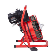 Drain Cleaner Machine Drain Auger 75FT x 3/8 Inch Manual Feed & 4 Cutters V952-SDJJKLSGDSTJXKYV3V3