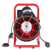 Drain Cleaner Machine Drain Auger 50FT x 1/2 Inch Manual Feed & 4 Cutters V952-SDJJKLSGDSTJZQNLAV3