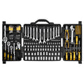 207-Piece Mechanics Tool Set 1/4" 3/8" 1/2" Drive Sockets SAE and Metric V952-SDJXGJTZ14384PX0VV0