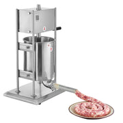 Manual Sausage Stuffer, 22 LBS / 10 L Vertical Meat Stuffer, Dual-Speed Sausage Casing Meat Filling Machine, V952-SDKGCJLS10L06EIN0001V0