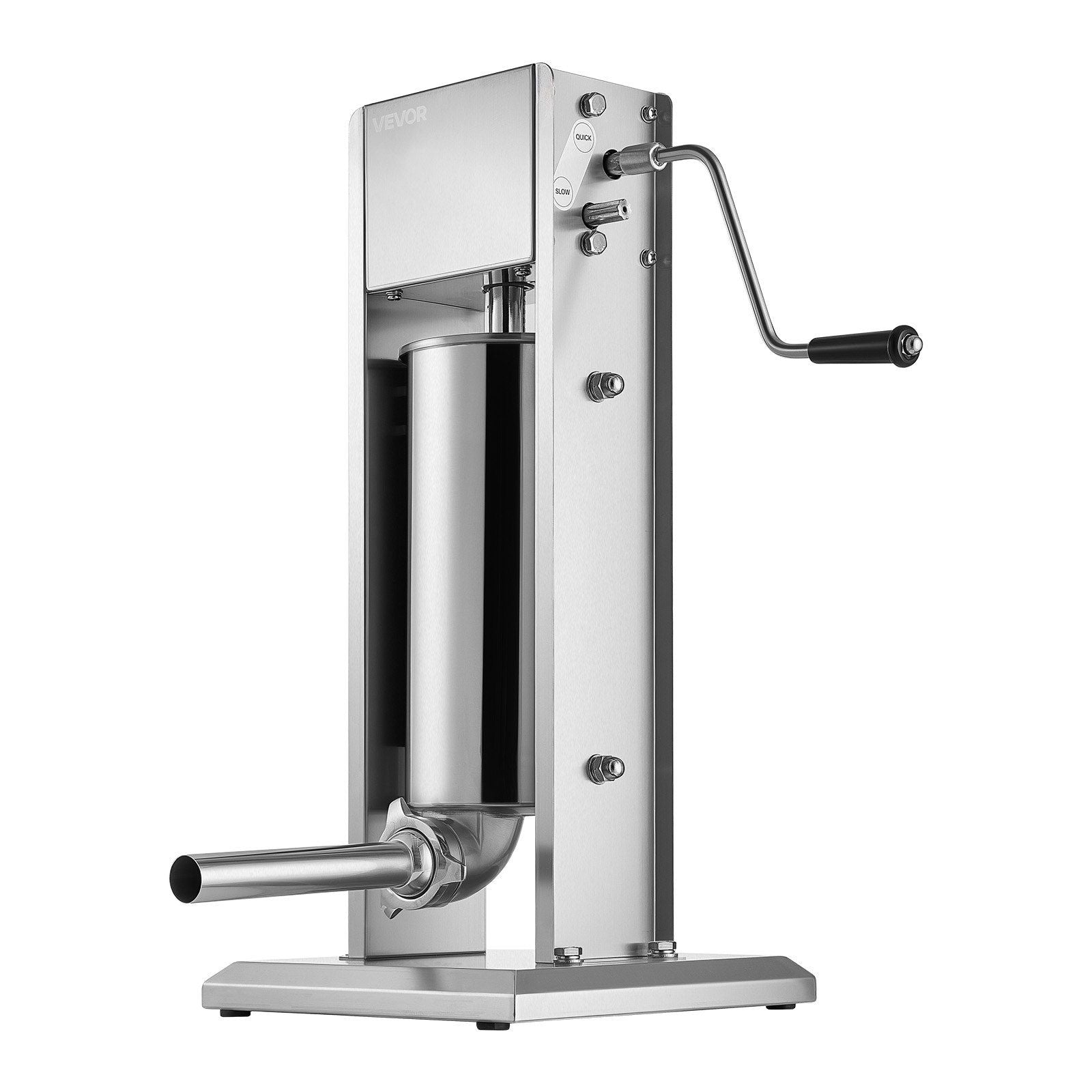 Manual Sausage Stuffer, 11 LBS / 5 L Vertical Meat Stuffer, Dual-Speed Sausage Casing Meat Filling Machine, V952-SDKGCJLS5L00GQ3T6001V0