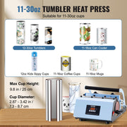 Tumbler Heat Press Machine 11-30oz Mug Press Sublimation Tumblers Blue V952-SDKKBJAYAJXSOV6POV3