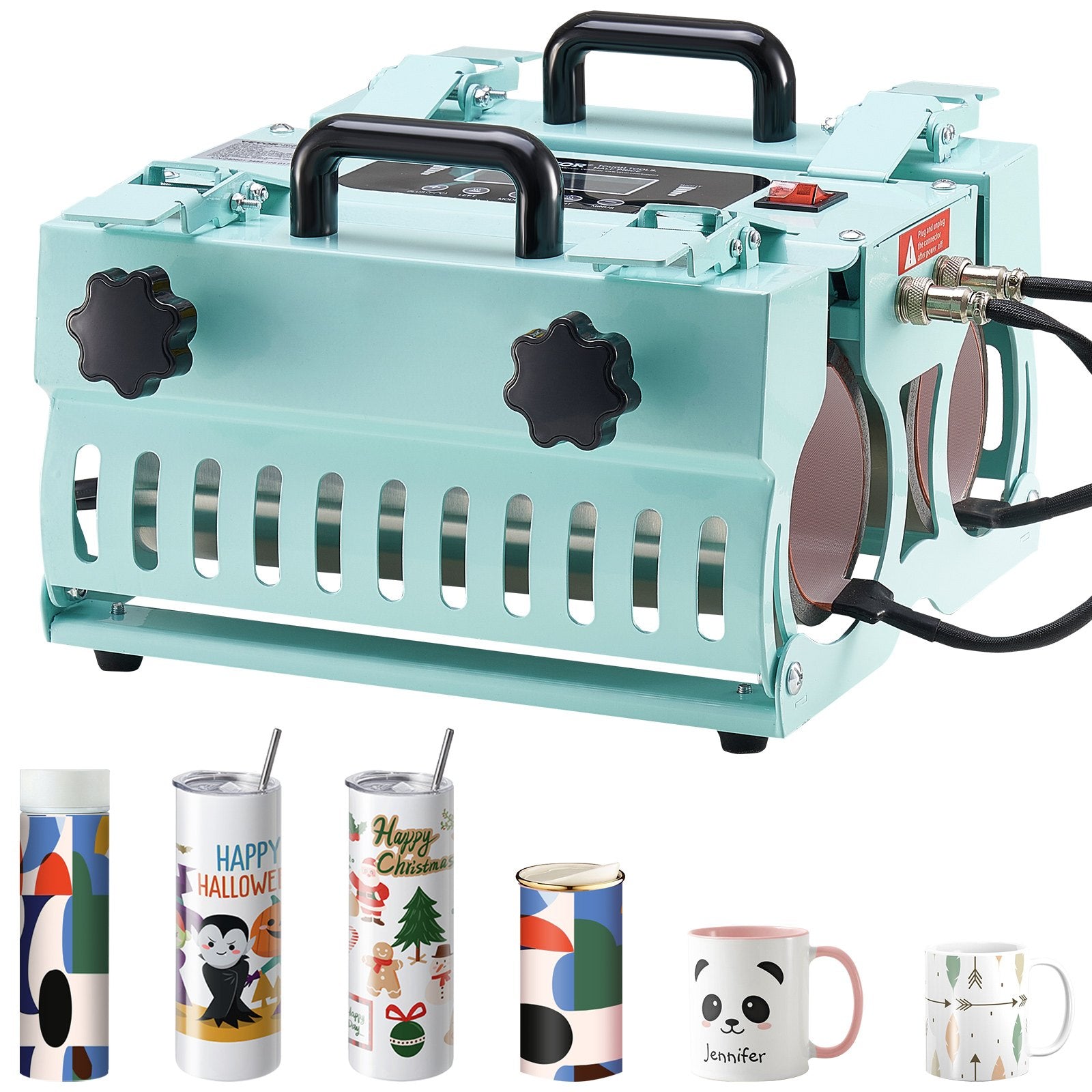 Tumbler Heat Press Machine 2 Station Heaters 11-30oz Mug Press Sublimation V952-SDKKBJSGWAJXGBFN0V3