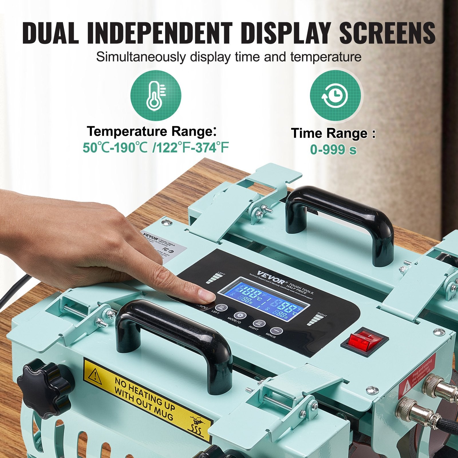 Tumbler Heat Press Machine 2 Station Heaters 11-30oz Mug Press Sublimation V952-SDKKBJSGWAJXGBFN0V3