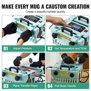 Tumbler Heat Press Machine 2 Station Heaters 11-30oz Mug Press Sublimation V952-SDKKBJSGWAJXGBFN0V3