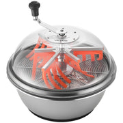 Bud Leaf Bowl Trimmer, 490 mm Manual Bud Trimmer, with Sharp Stainless Steel Blades, Visual Cutting, Wet & V952-SDKSCJ19YCSDLYB2M001V0