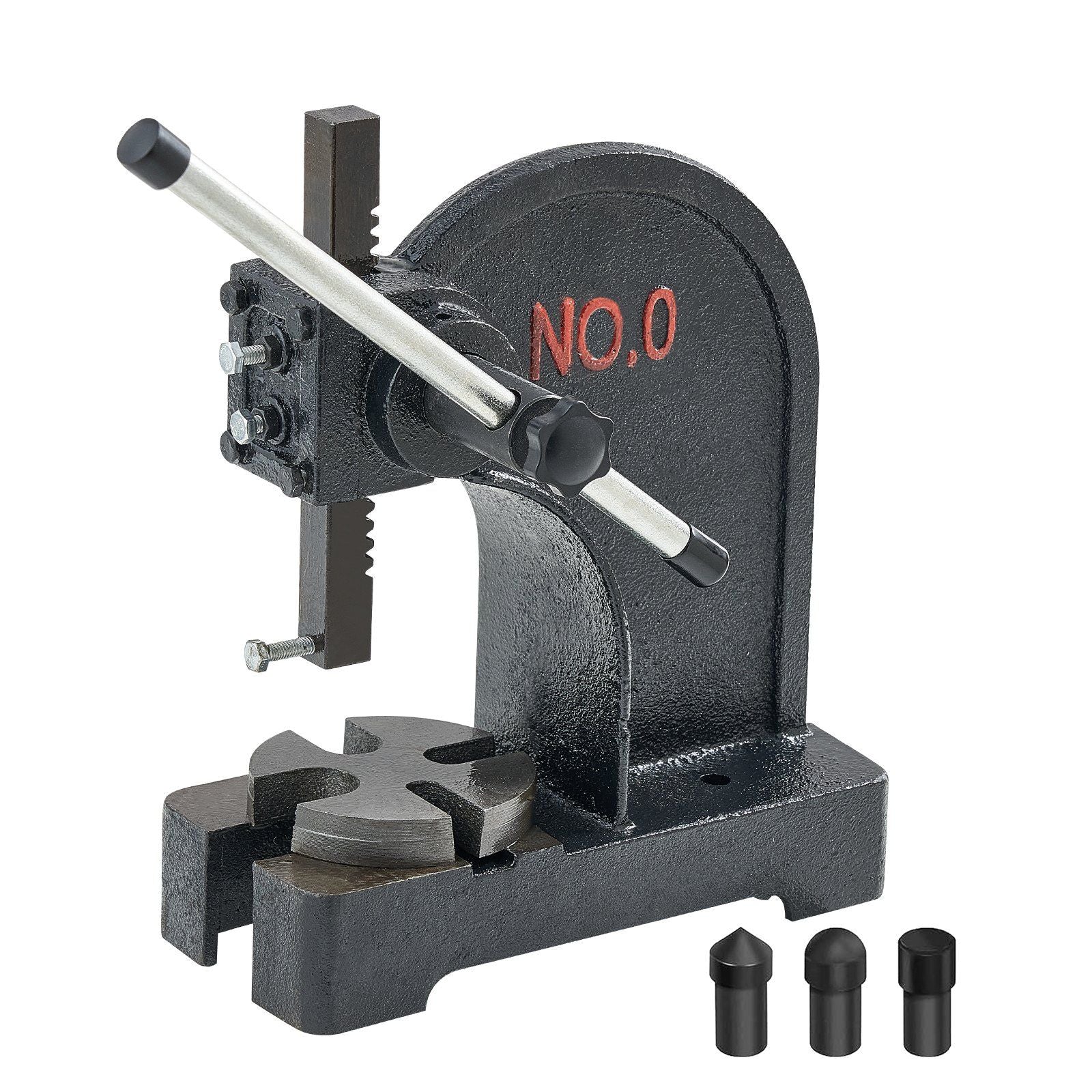 Arbor Press, 0.5 Ton Manual Arbor Press, 11.68" Maximum Height, Cast Iron Heavy-duty Manual Desktop Arbor V952-SDKYLJGG05T0AP25JV0