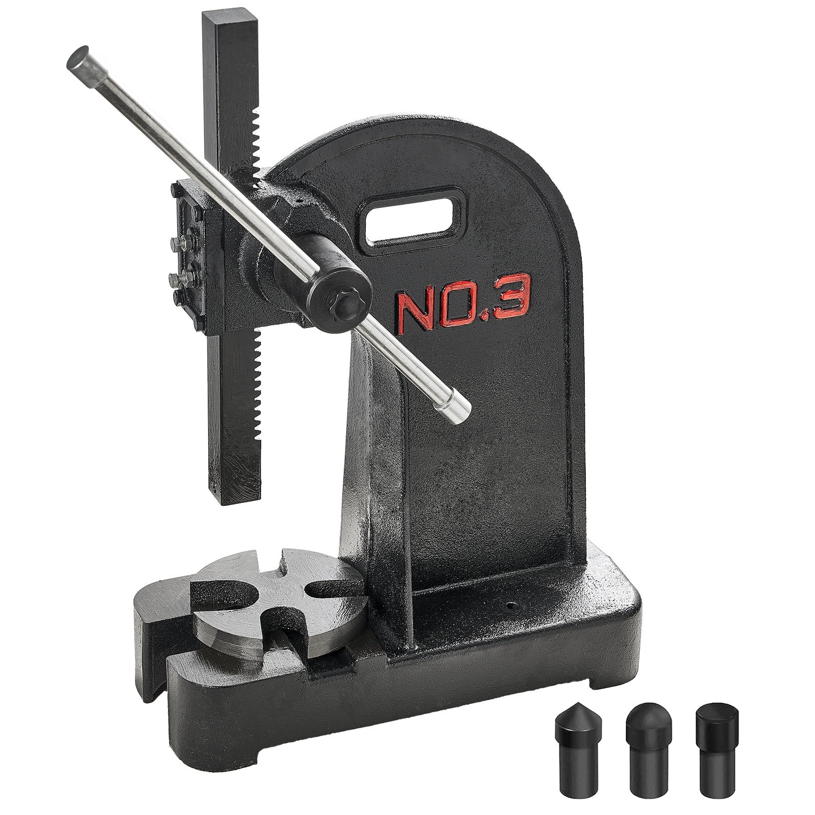 Arbor Press, 3 Ton Manual Arbor Press, 30.99" Maximum Height, Cast Iron Heavy-duty Manual Desktop Arbor V952-SDKYLJGG3T00FECX1V0