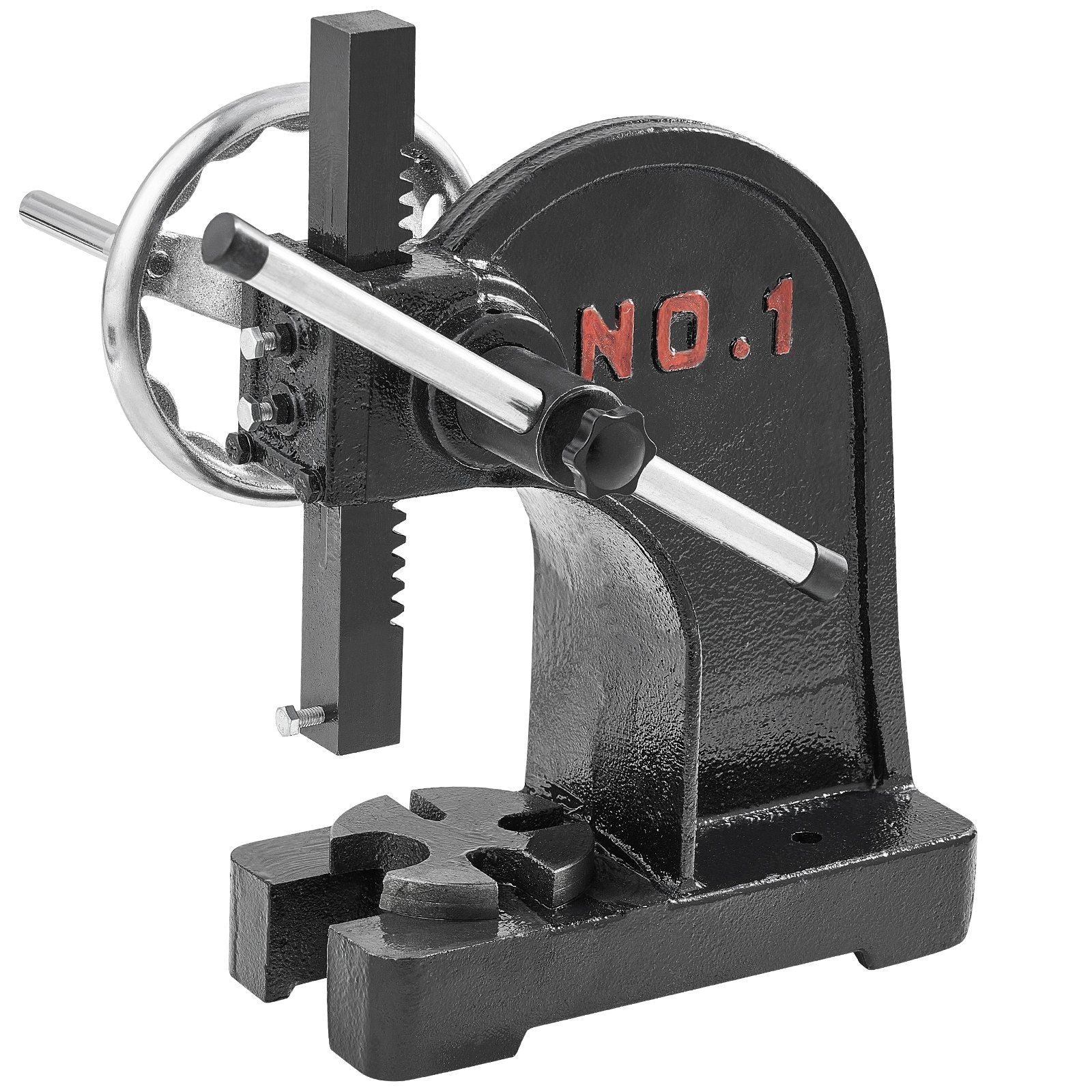 Arbor Press, 1 Ton Manual Arbor Press with Handwheel, 15cm Maximum Height, Cast Iron Heavy-duty Manual V952-SDKYLJGGSL1T2G169V0