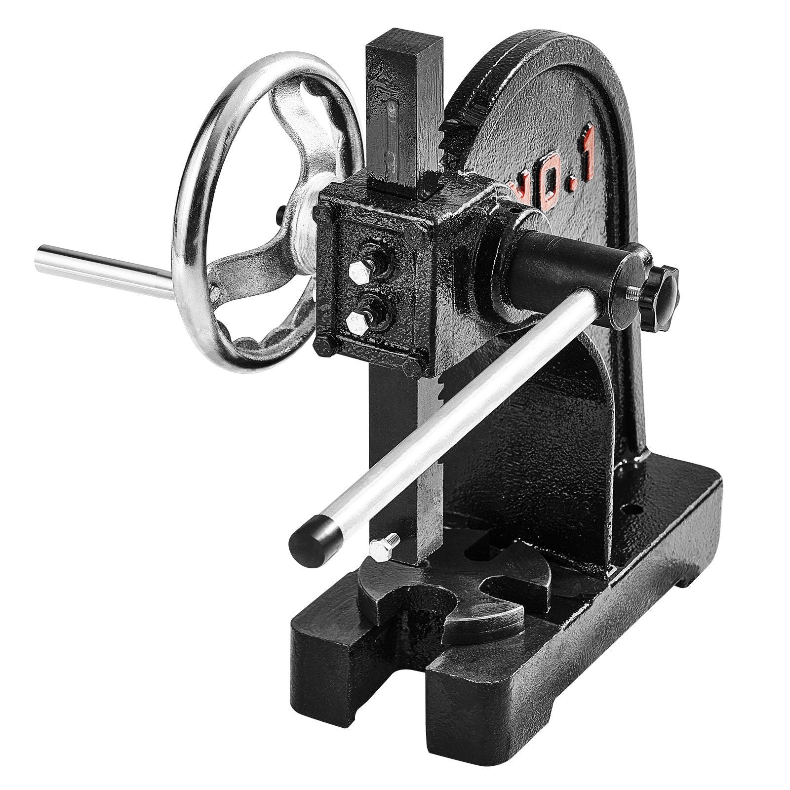 Arbor Press, 1 Ton Manual Arbor Press with Handwheel, 15cm Maximum Height, Cast Iron Heavy-duty Manual V952-SDKYLJGGSL1T2G169V0