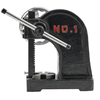Arbor Press, 1 Ton Manual Arbor Press with Handwheel, 15cm Maximum Height, Cast Iron Heavy-duty Manual V952-SDKYLJGGSL1T2G169V0