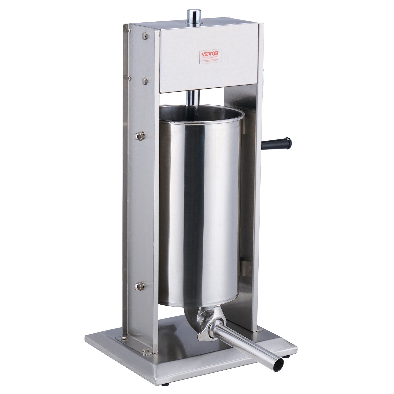 Manual Sausage Stuffer 15 L Vertical Sausage Machine 304 Stainless Steel V952-SDLSBXGGCJ155Q4DYV0