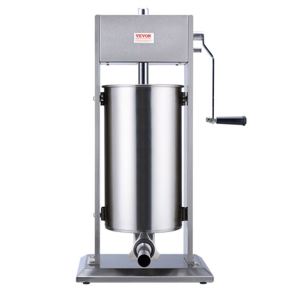 Manual Sausage Stuffer 15 L Vertical Sausage Machine 304 Stainless Steel V952-SDLSBXGGCJ155Q4DYV0