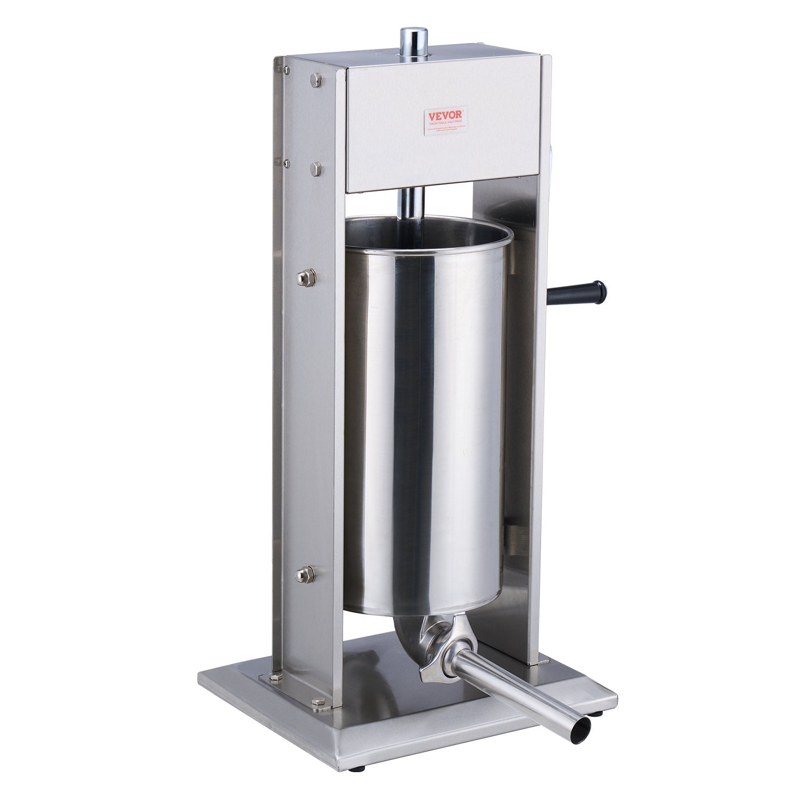Manual Sausage Stuffer 15 L Vertical Sausage Machine 304 Stainless Steel V952-SDLSBXGGCJ155Q4DYV0