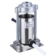 Manual Sausage Stuffer, 2 L / 5 LBS Vertical Sausage Machine with G-type Clamp, Food-Grade 304 Stainless V952-SDLSBXGGCJ2LHRF1AV0