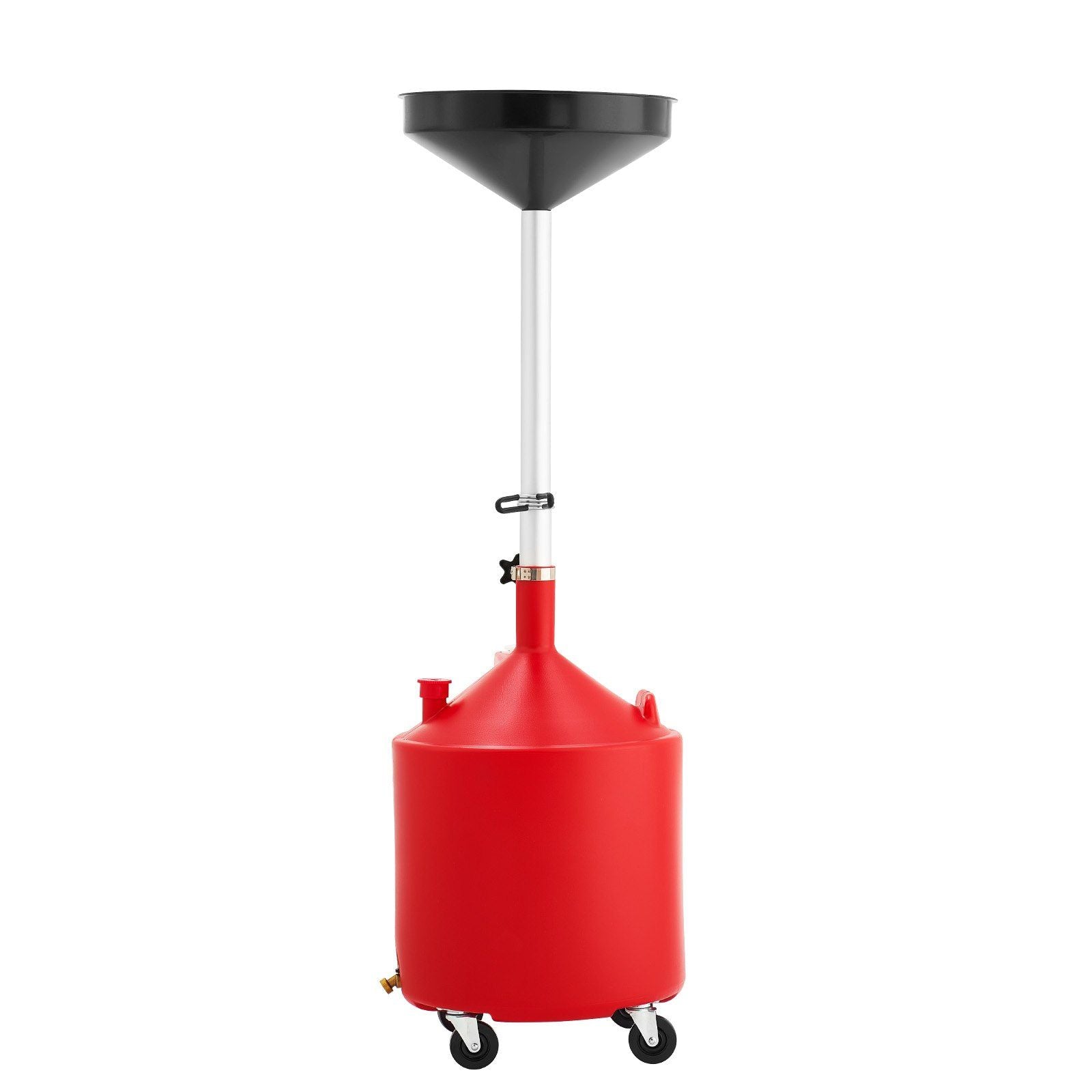 68L Waste Oil Drain Tank, Industrial Fluid Drain Tank with Adjustable Funnel Height, Portable Oil Drainer V952-SDLSPYPSL18GVK731001V0