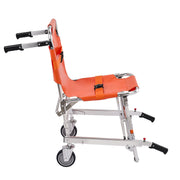 EMS Stair Chair, 159 kg Load Capacity, Foldable Aluminum Emergency Stair Climbing Wheelchair with 2 Wheels, V952-SDLYPLCSTS00G9IQZV0