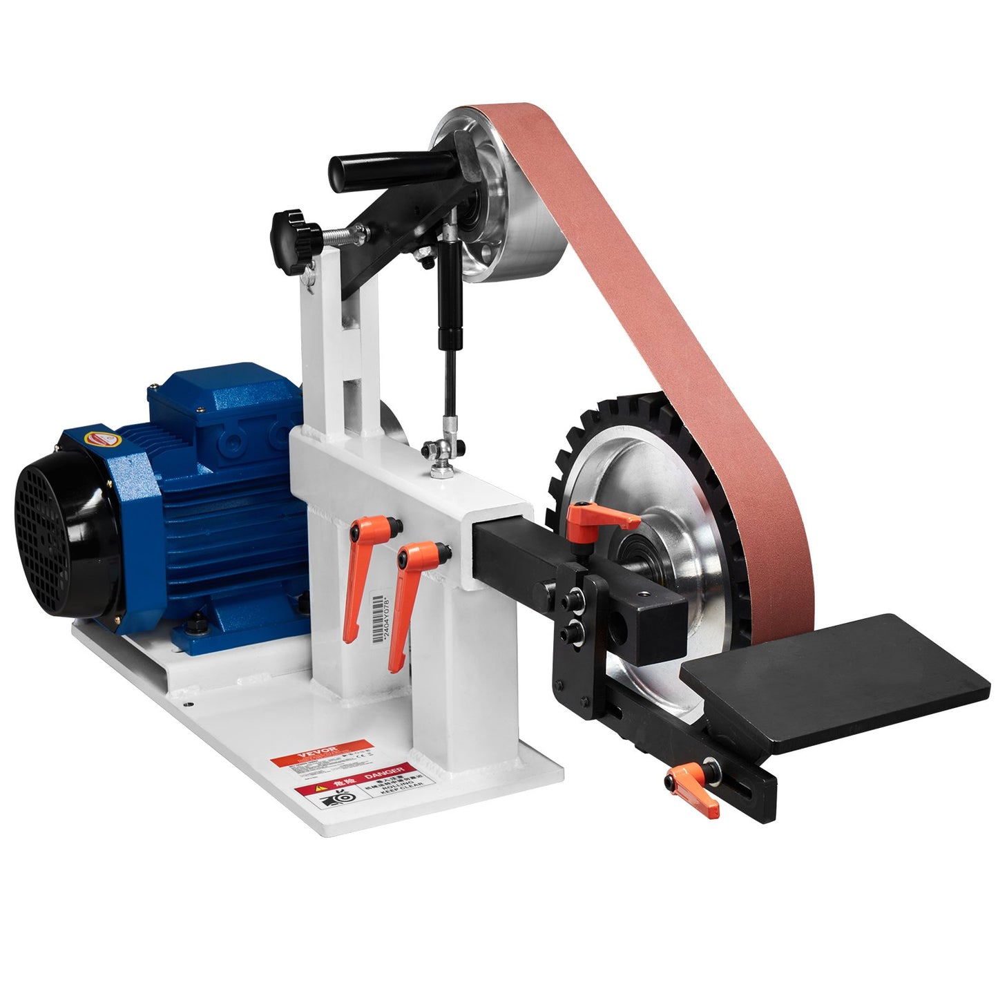 Belt Grinder Sander, 72 x 2-Inch Variable Speed Belt Polisher with VFD, 1500W 2HP Polishing Grinding Machine V952-SDMC1500W722VBGPTV3