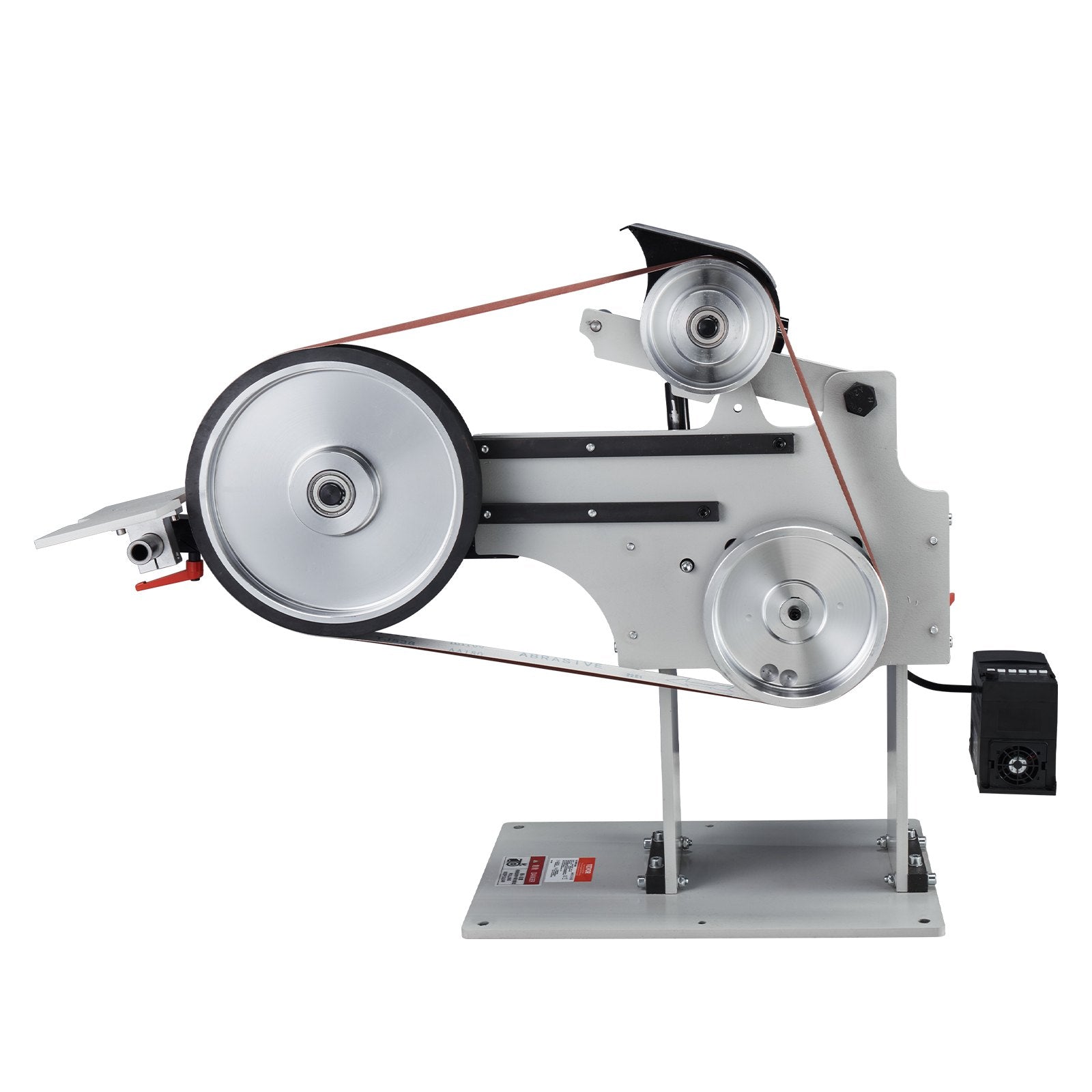 Belt Grinder Sander 72 x 2-Inch Belt Polisher with VFD 3 Grinding Moulds V952-SDMC1500W728DDD10V3