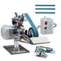 Belt Grinder Sander, 30 x 1-Inch Variable Speed Belt Polisher with VFD, 550W Polishing Grinding Machine with V952-SDMC550W301ITG5FHV3