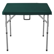 Mahjong Table, Fold-in-Half 4 Player Card Table with Wear-Resistant Green Tabletop, Portable Bi-Folding V952-SDMJZBSWZDSTQ0FNSV0